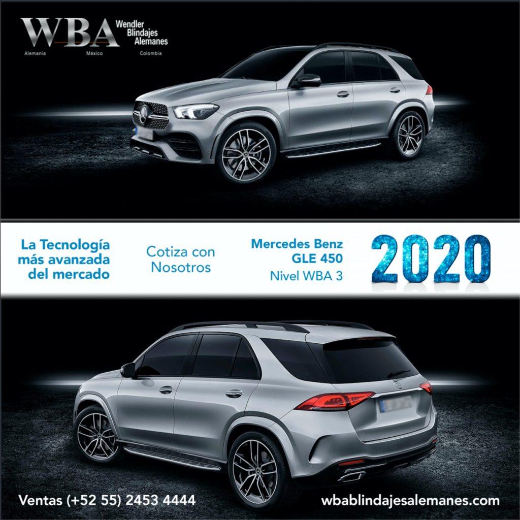 WBA BLindajes Alemanes 2020 Mercedes Benz 450