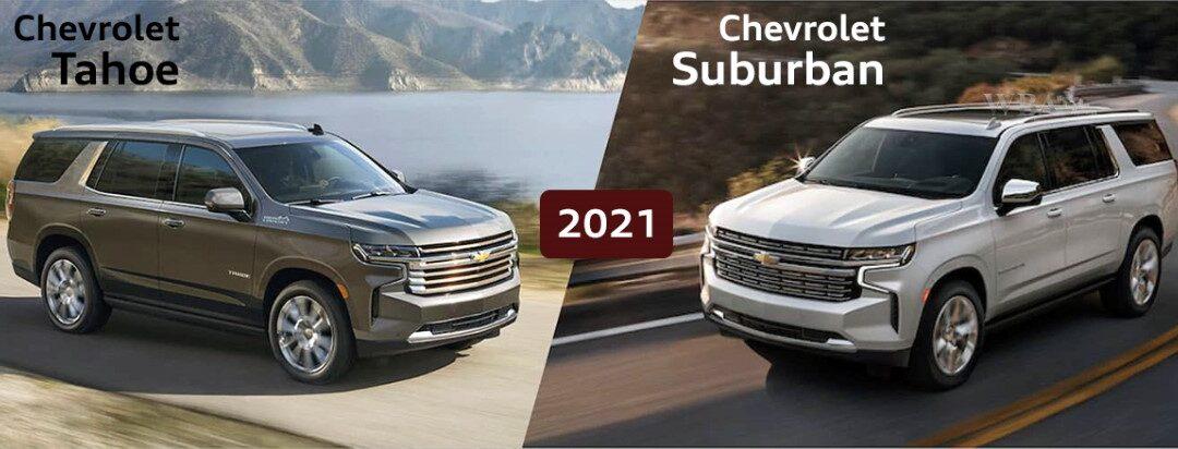 Presentamos la Chevrolet Suburban y Tahoe 2021
